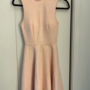 Light pink shimmering girls dress